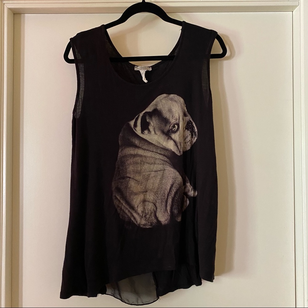 Bulldog tank top!!